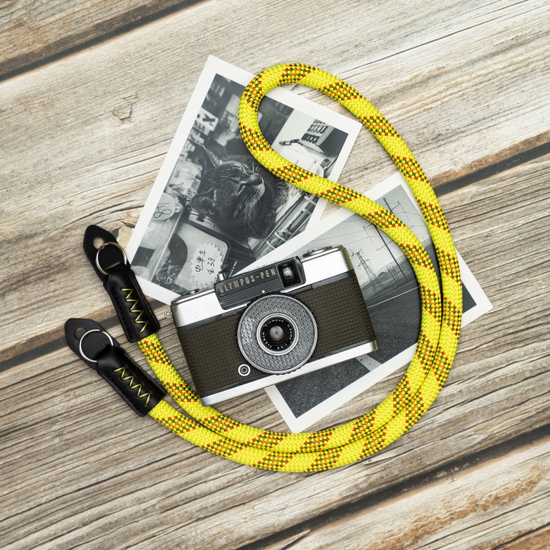 CSR Pattern Rope Camera Strap (France Beal Static Rope)